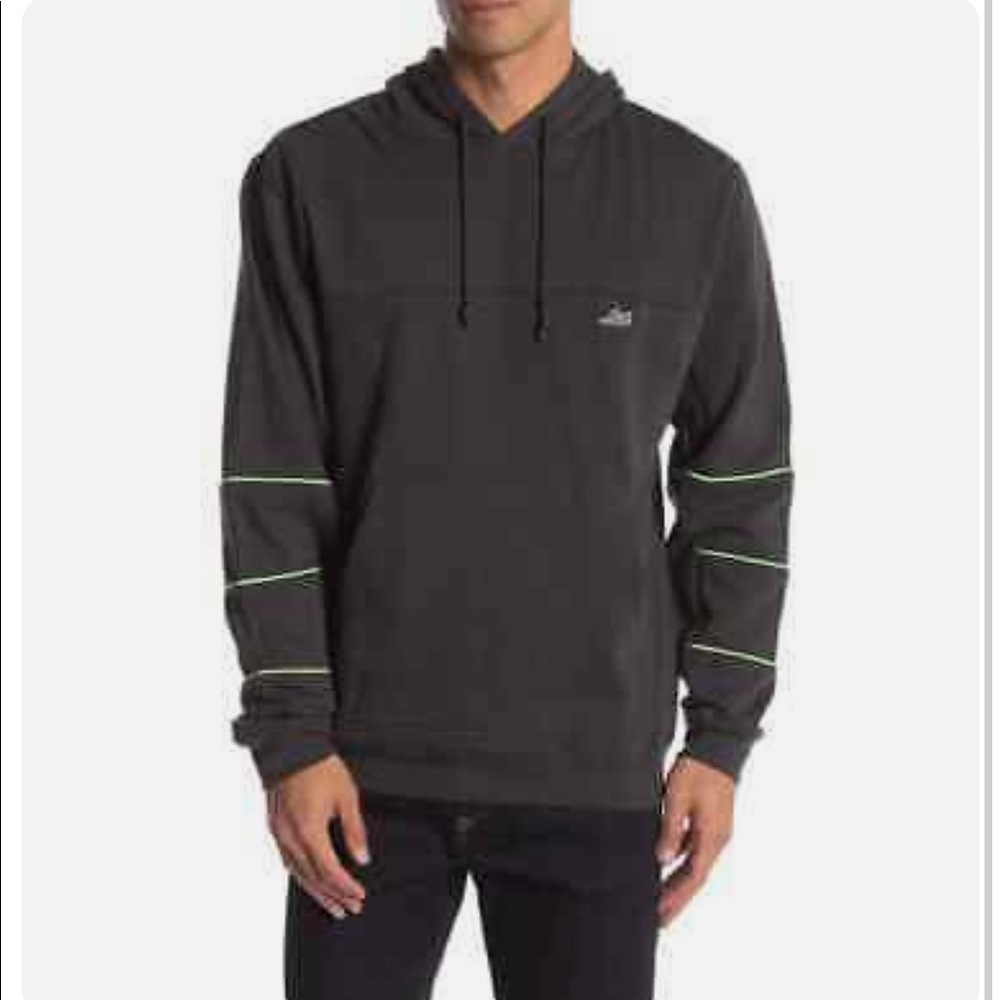 Lost Men’s Lone Wolf Black Pullover Hoodie Size Small